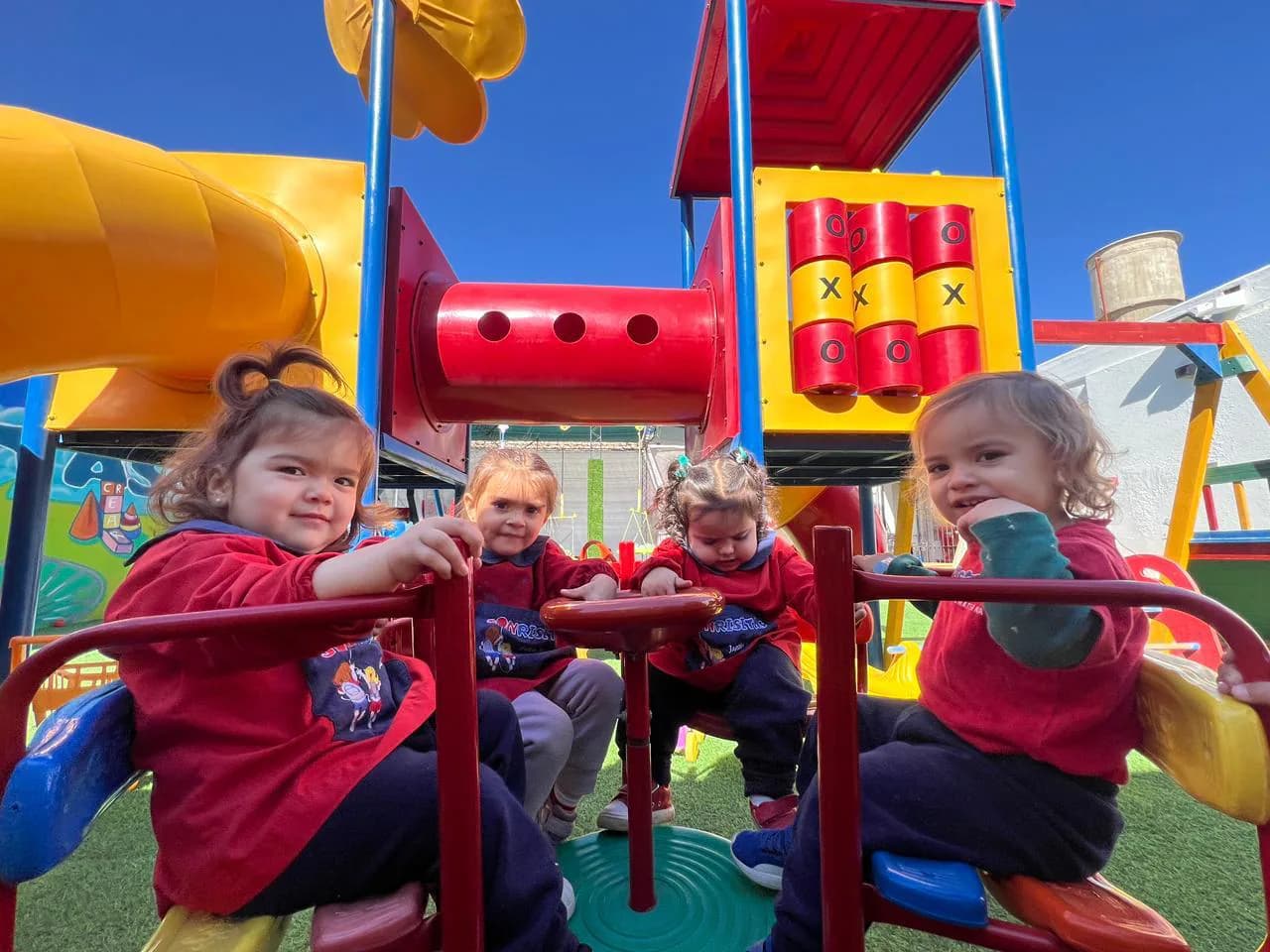 Niños compartiendo una propuesta educativa en el jardín